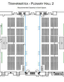 Tawhirimatea Plenary Hall 2 AG and CE Rec Theatre