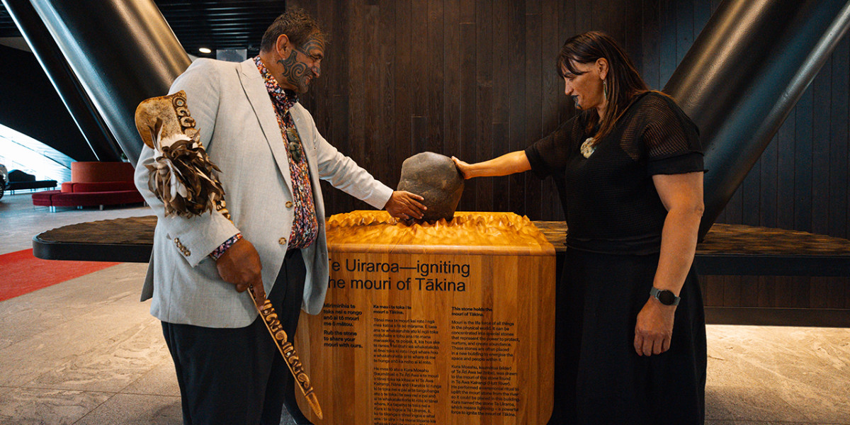 The journey to find Tākina's heart: the story of Te Uiraroa - Tākina