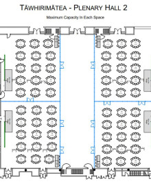 Tawhirimatea Plenary Hall 2 A C E G Max Banquet v2