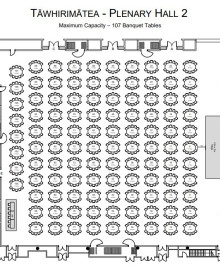 Tawhirimatea Plenary Hall 2 ABCEFG Max Banquet v2