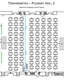 Tawhirimatea Plenary Hall 2 CE and ABFG Max Banquet v3